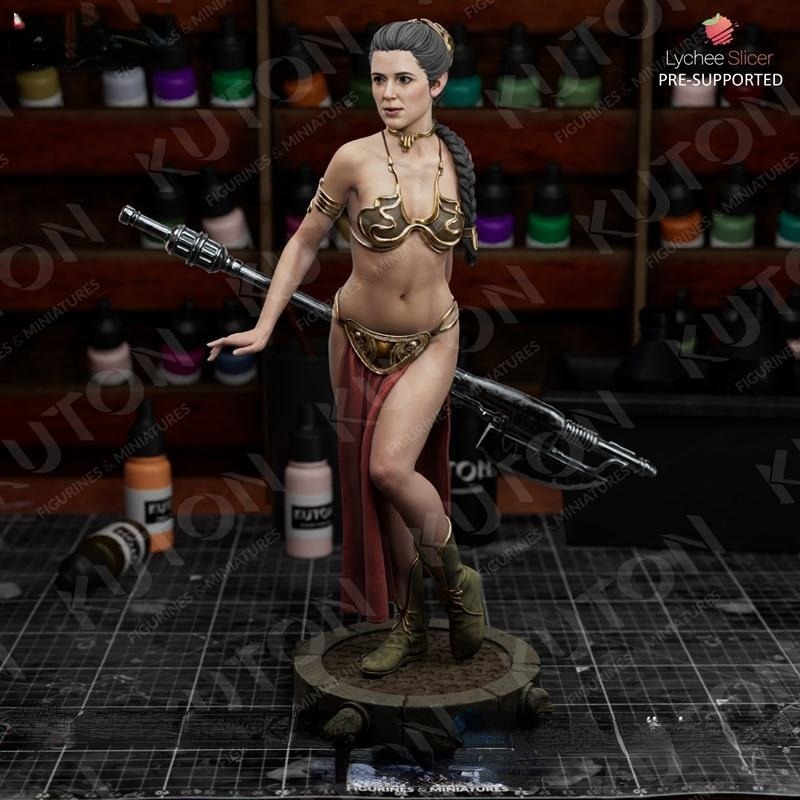Model Kit Knight - 1/24 Scale Resin Figure Model Kit