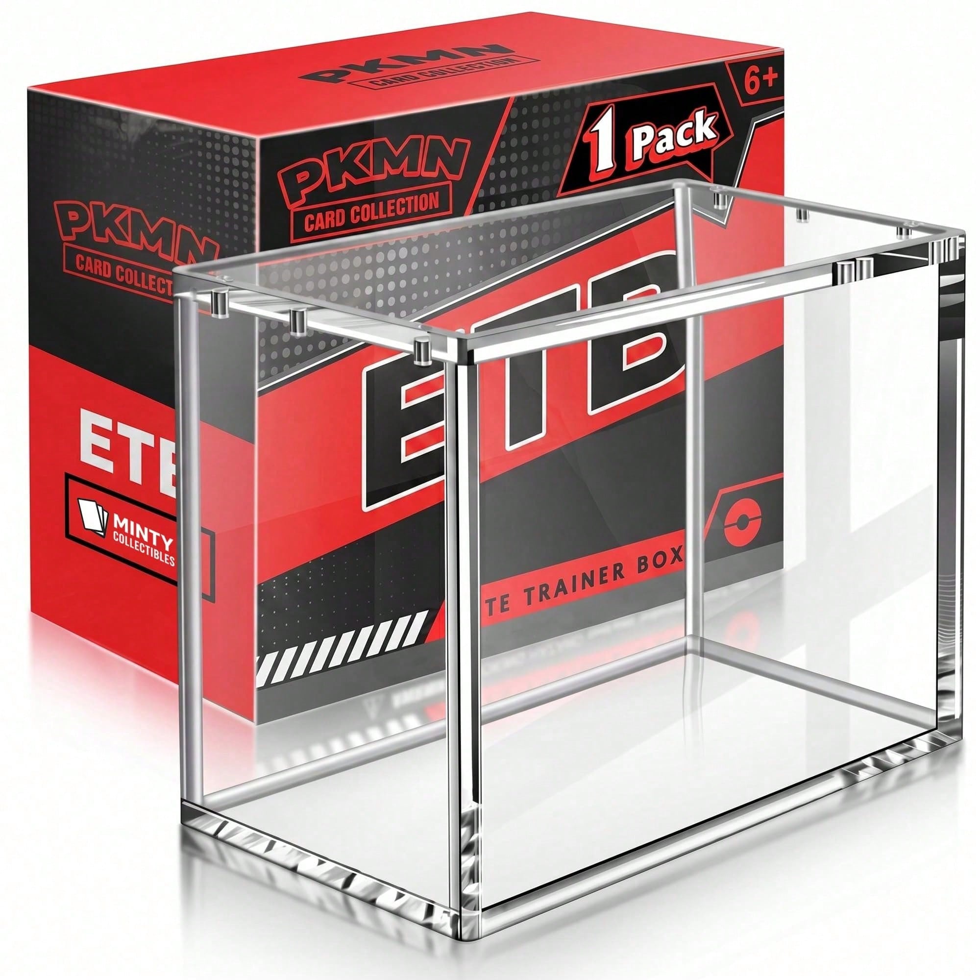 Model Kit Display - ETB Clear Magnetic Acrylic Display Case,