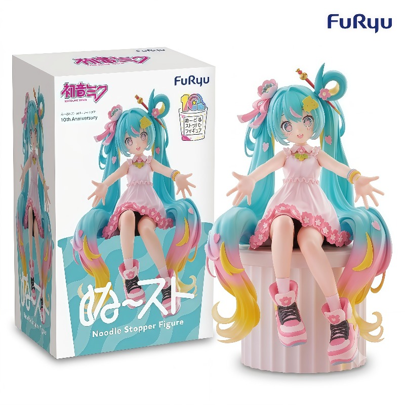 Model Kit Hatsune Miku - 100% Original FuRyu Noodle Stopper Hatsune