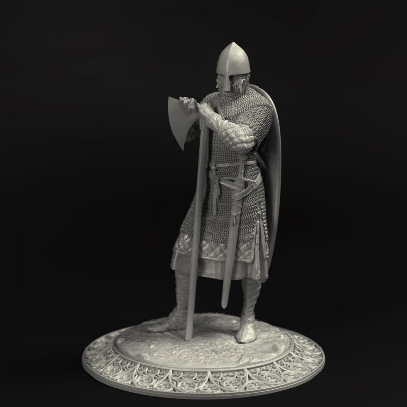 Model Kit Knight - 1/24 Resin Figure History Military Hobby