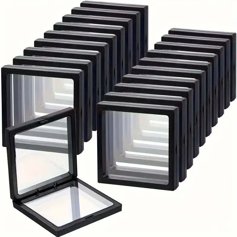 Model Kit Display - 20Pcs Clearview 3D Floating Display Cases