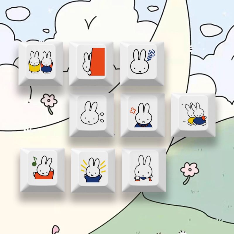 New Miffy rabbit cartoon cute  - Model Kit New ulasan dan harga