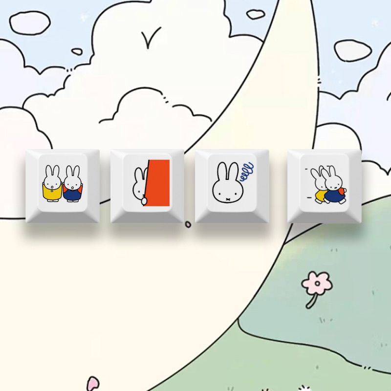 New Miffy rabbit cartoon cute  - Model Kit New ulasan dan harga