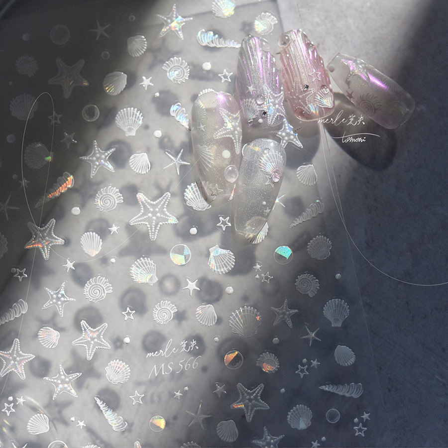 Flash Seashell Starfish Water  - Waterslide Decal Paper ulasan dan harga
