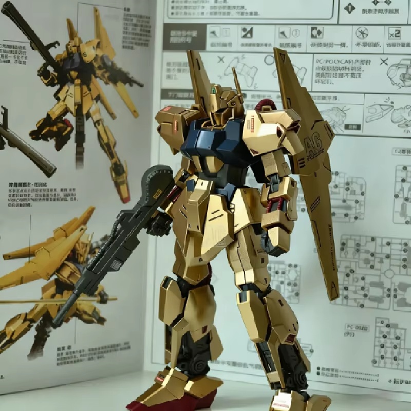HG 1/144 Spray-Painted Champag - Model Kit Jms ulasan dan harga