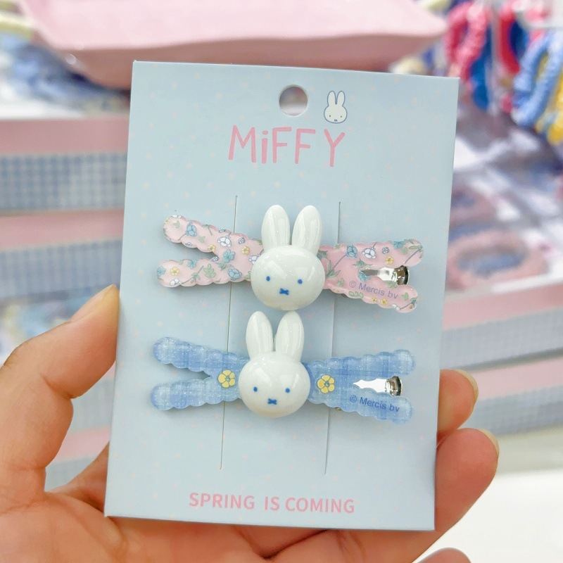 New Miffy rabbit bangs clip si - Model Kit New ulasan dan harga