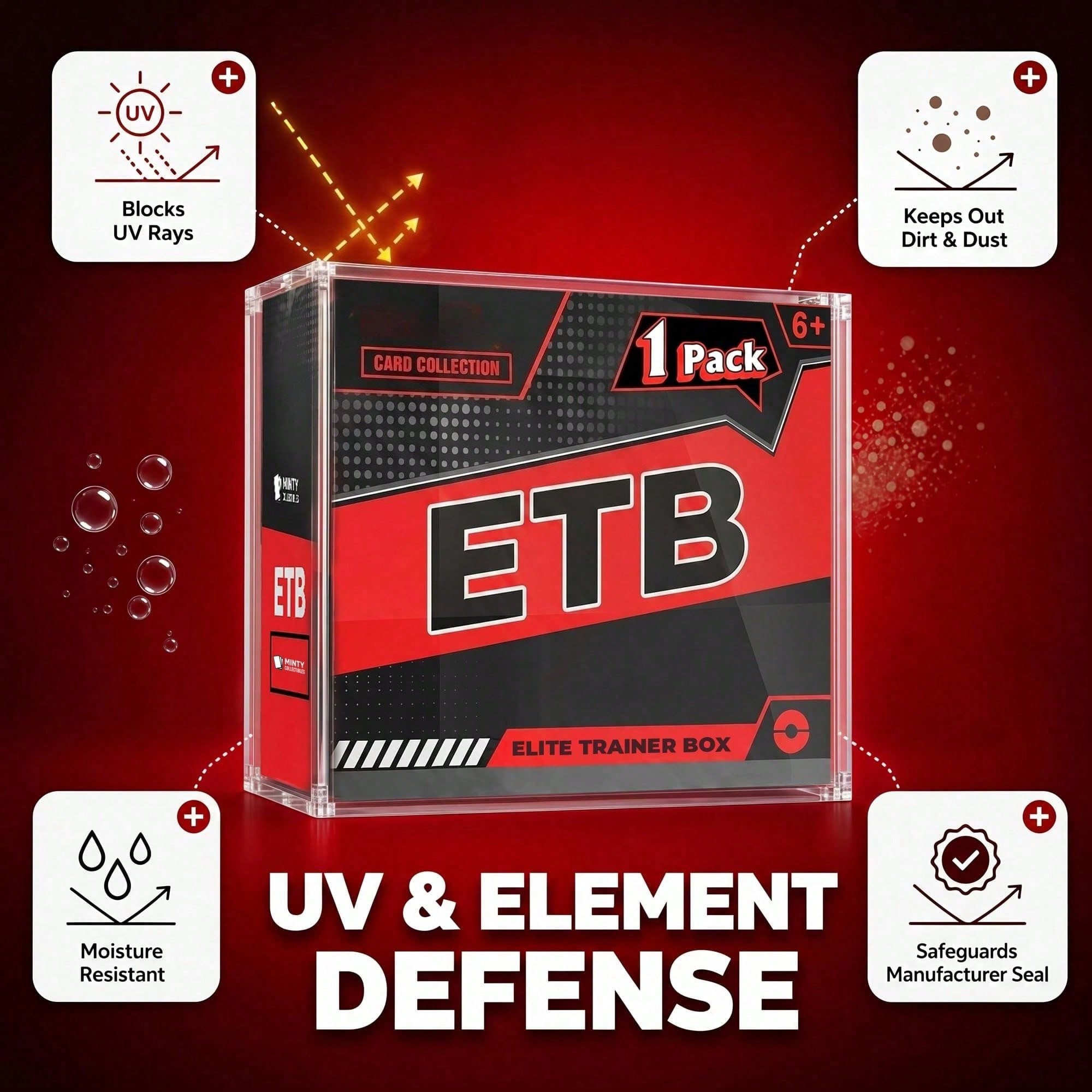 ETB Clear Magnetic Acrylic Dis - Model Kit Display ulasan dan harga