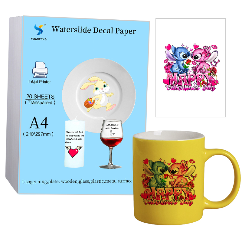 20Sheets/Bag Blue Backing Wate - Waterslide Decal Paper ulasan dan harga
