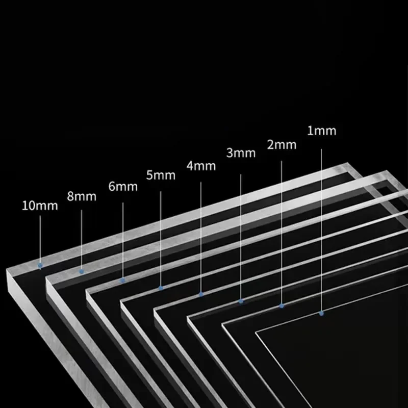 Transparent Plexiglass Plate C - Model Kit Display ulasan dan harga