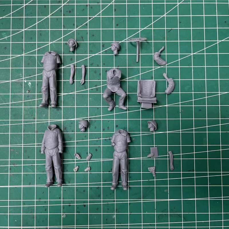 1/35 Resin Figure Model Kit Hi - Model Kit Knight ulasan dan harga