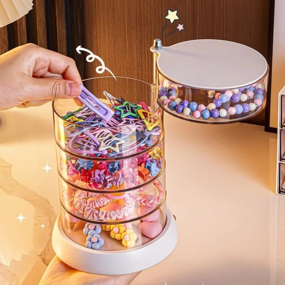 360 Rotating Clear Hair Access - Model Kit Display ulasan dan harga