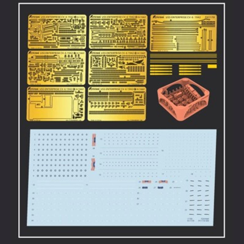 1/700 Flyhawk model building k - Model Kit Uss Enterprise ulasan dan harga