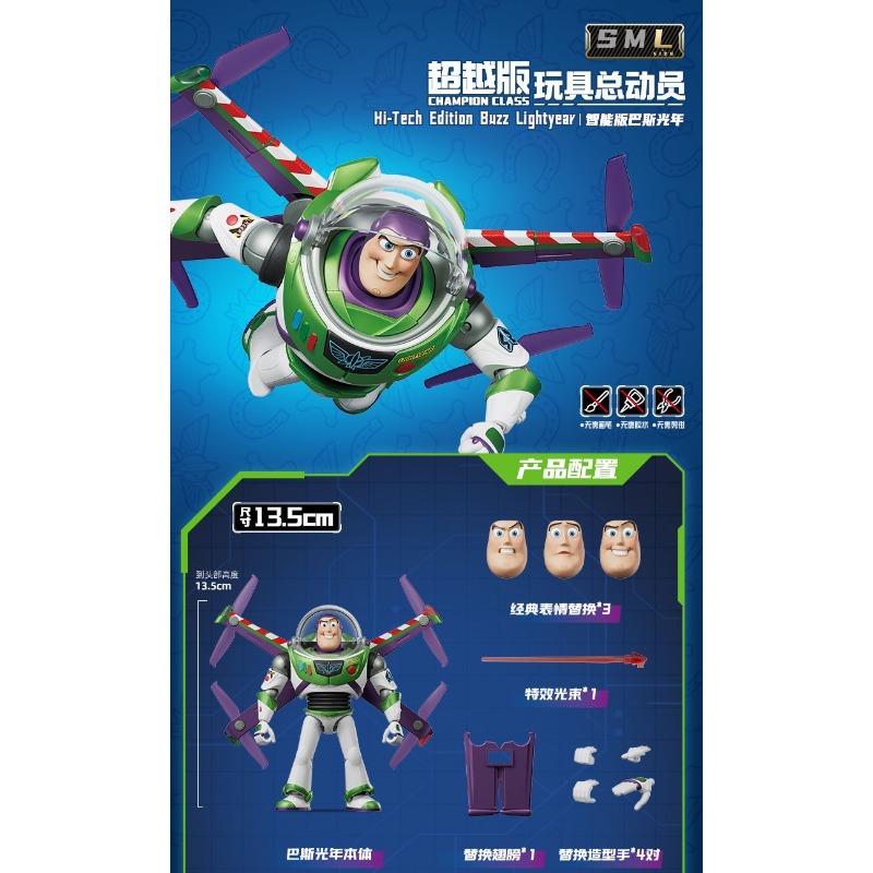 Blokees Toy Story Buzz Lightye - Model Kit Jms ulasan dan harga