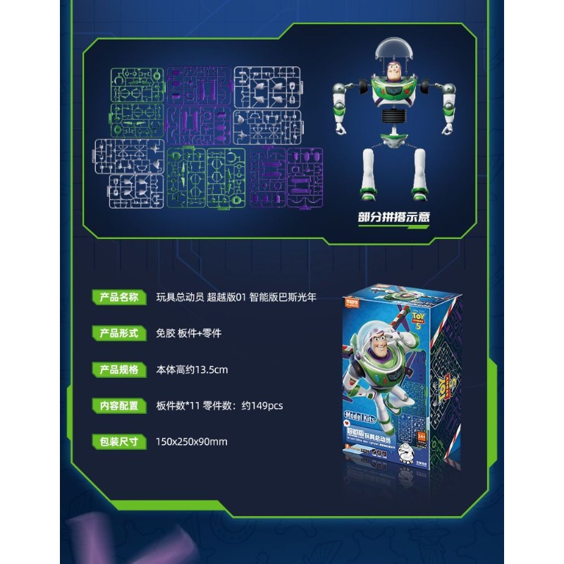 Blokees Toy Story Buzz Lightye - Model Kit Jms ulasan dan harga