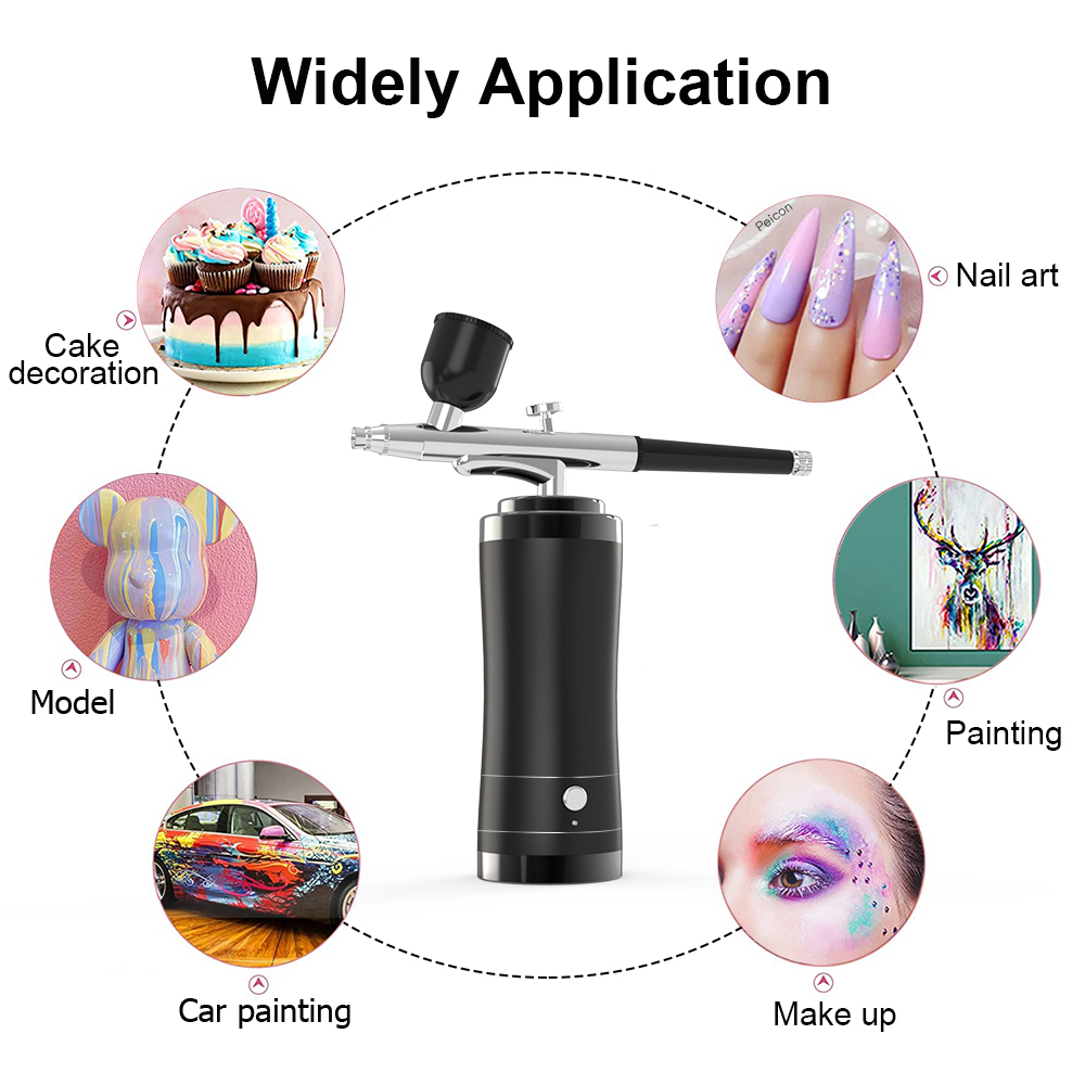 Airbrush Cordless Airbrush Kit - Model Kit Nippers ulasan dan harga