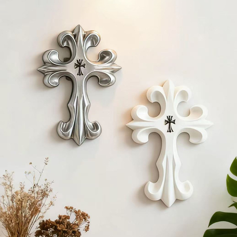 Retro Cross Wall Decor Gothic  - Model Kit Vintage ulasan dan harga