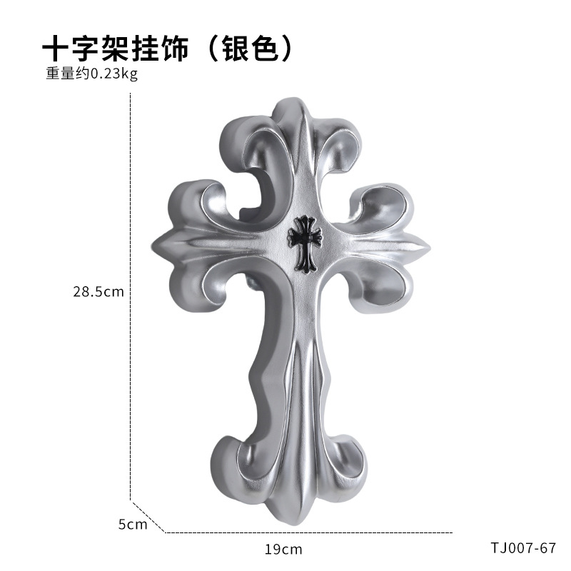 Retro Cross Wall Decor Gothic  - Model Kit Vintage ulasan dan harga