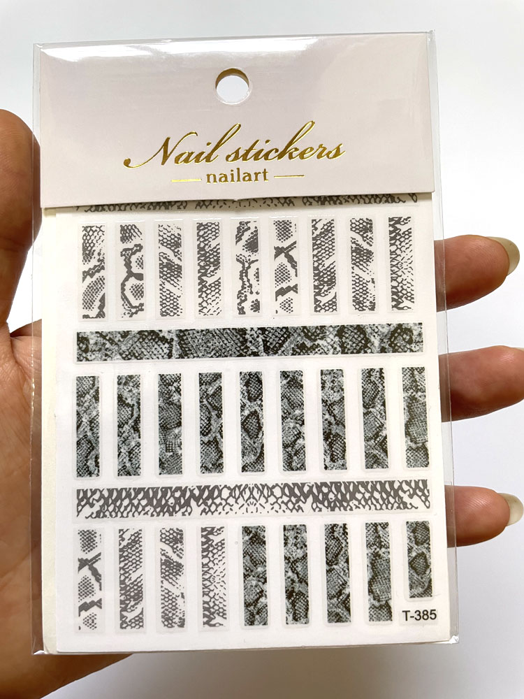 1 Sheet Leopard Sticker 3D Sli - Waterslide Decal Paper ulasan dan harga