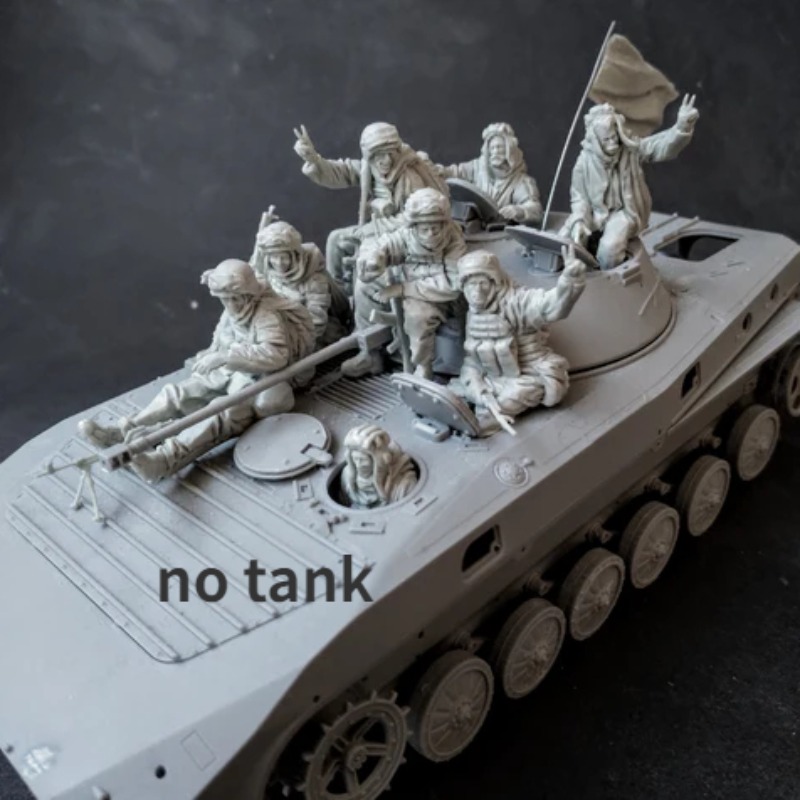 1/35 Scale Resin Figure Assemb - Model Kit Knight ulasan dan harga
