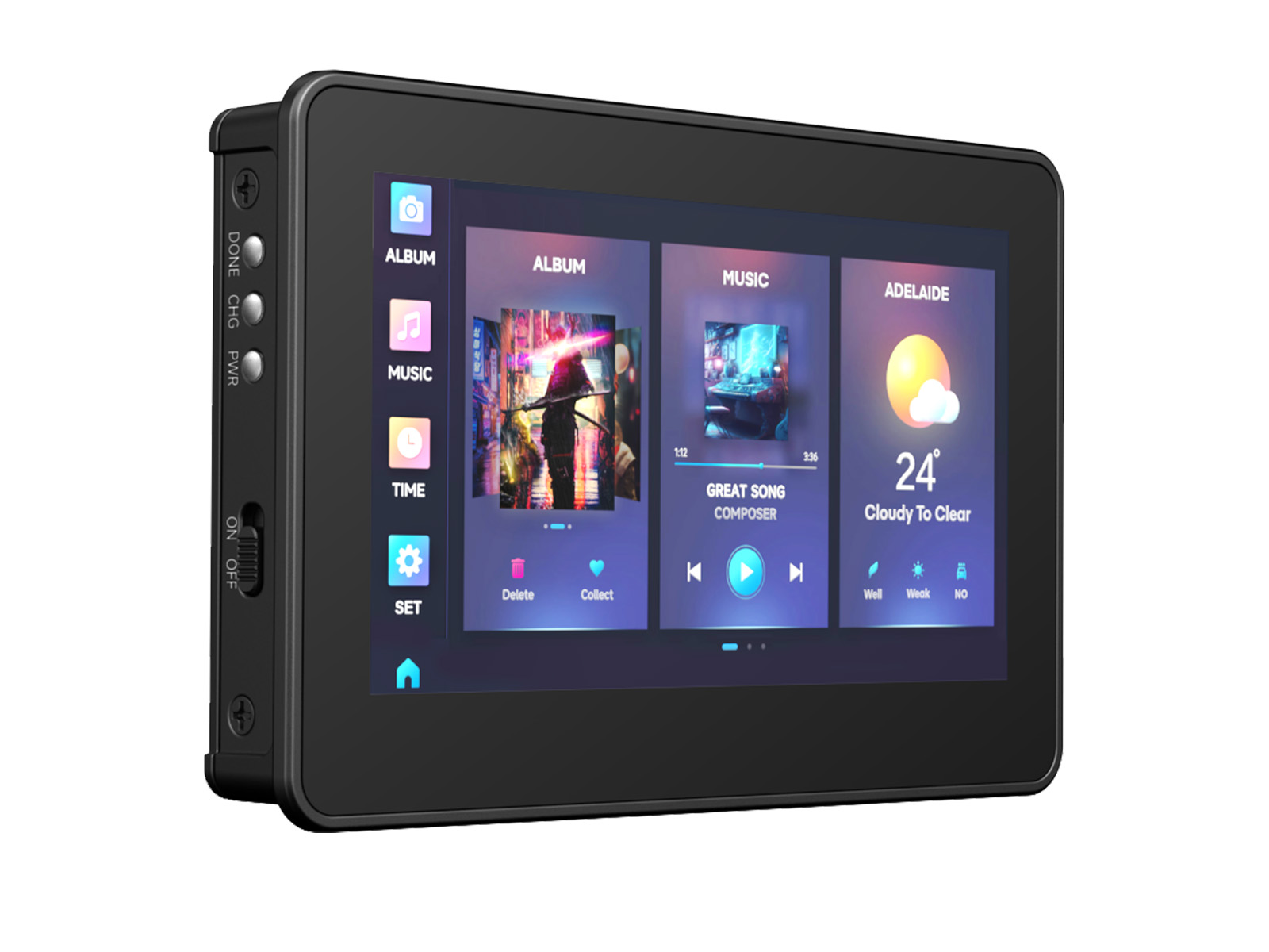 Waveshare RP2350 4.3inch Capac - Model Kit Display ulasan dan harga