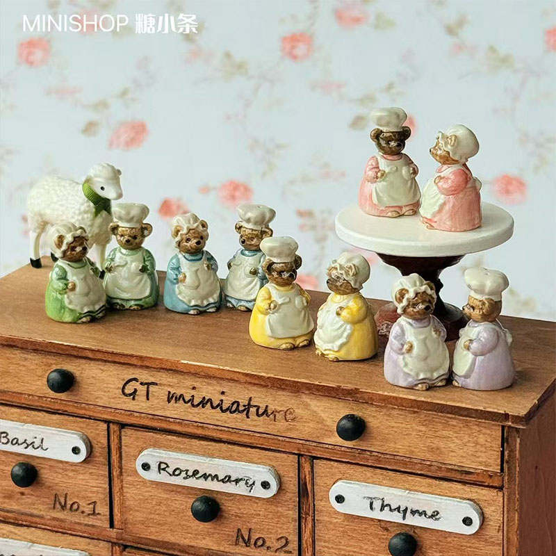 1:6 1:12 Miniature Vintage Bea - Model Kit Vintage ulasan dan harga