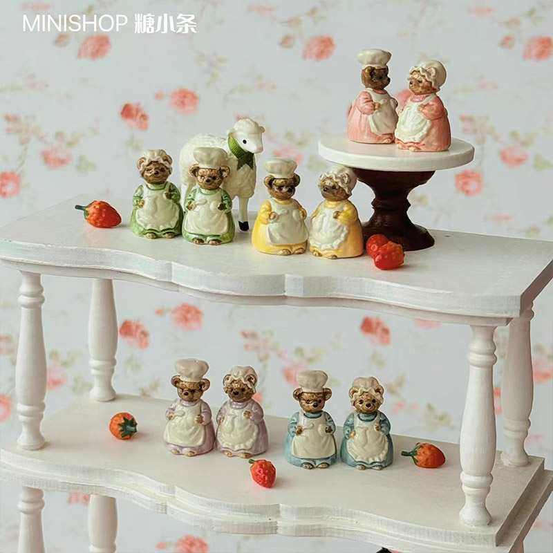1:6 1:12 Miniature Vintage Bea - Model Kit Vintage ulasan dan harga