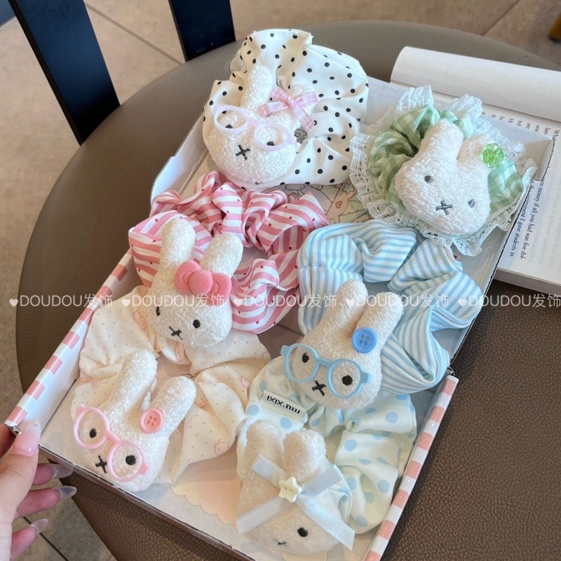New Miffy Cute Hair Tie Large  - Model Kit New ulasan dan harga