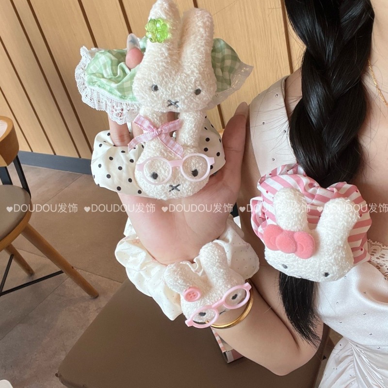 New Miffy Cute Hair Tie Large  - Model Kit New ulasan dan harga