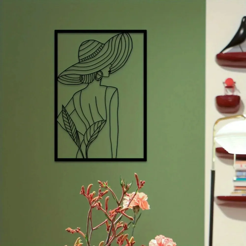 CIFBUY Metal Wall Art Vintage  - Model Kit Vintage ulasan dan harga