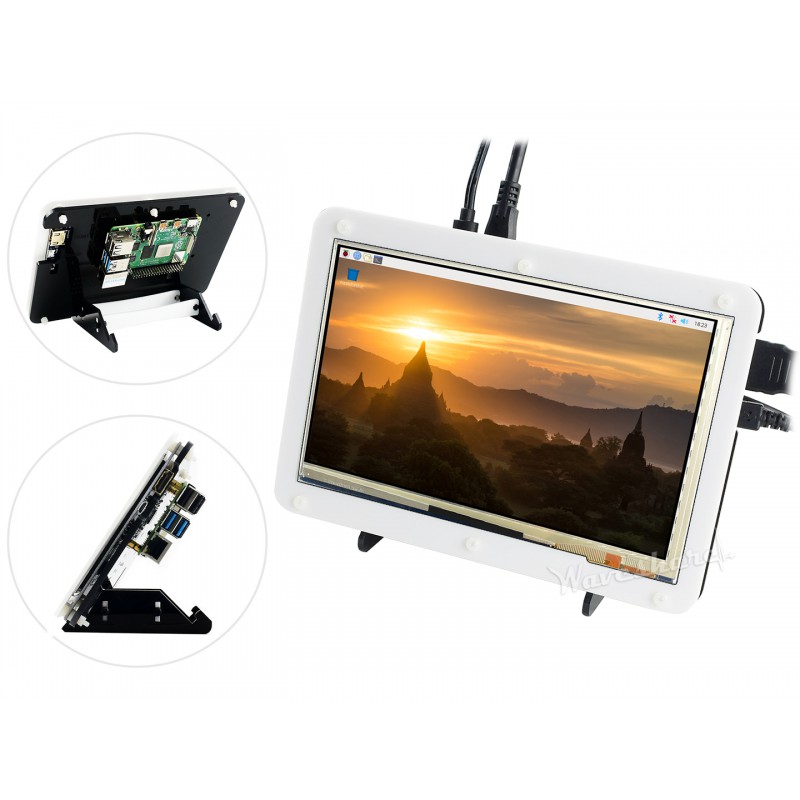 Raspberry Pi 4 Model B Display - Model Kit Display ulasan dan harga