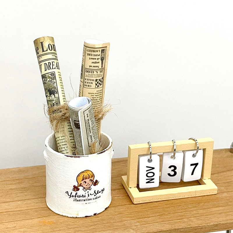 5Pcs Dollhouse Miniature Kraft - Model Kit Vintage ulasan dan harga