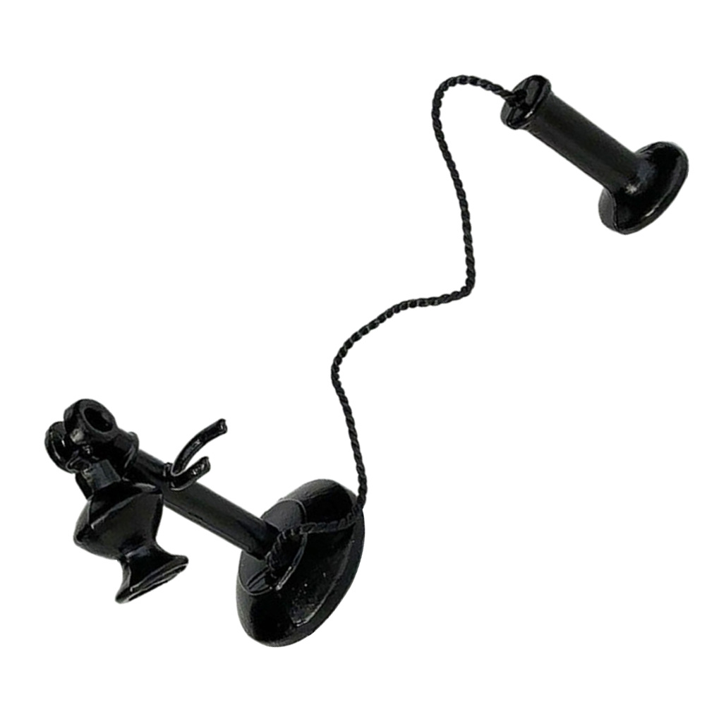 Vintage Telephone Model: Black - Model Kit Vintage ulasan dan harga