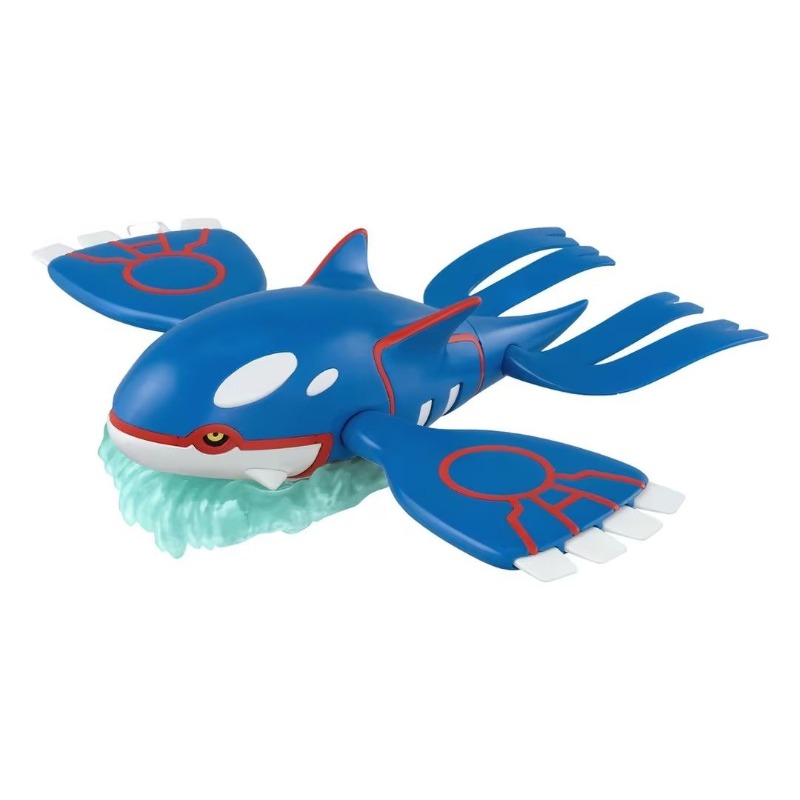 In Stock Bandai Pokemon Plamo  - Model Kit Kyogre ulasan dan harga