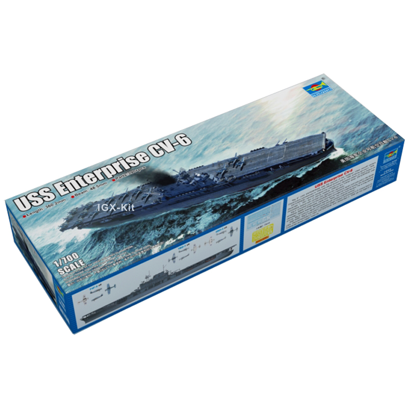 Trumpeter 06708 1/700 USS Ente - Model Kit Uss Enterprise ulasan dan harga