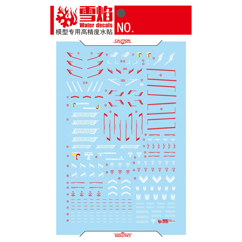 Model Decals Water Slide Decal - Model Kit Jms ulasan dan harga
