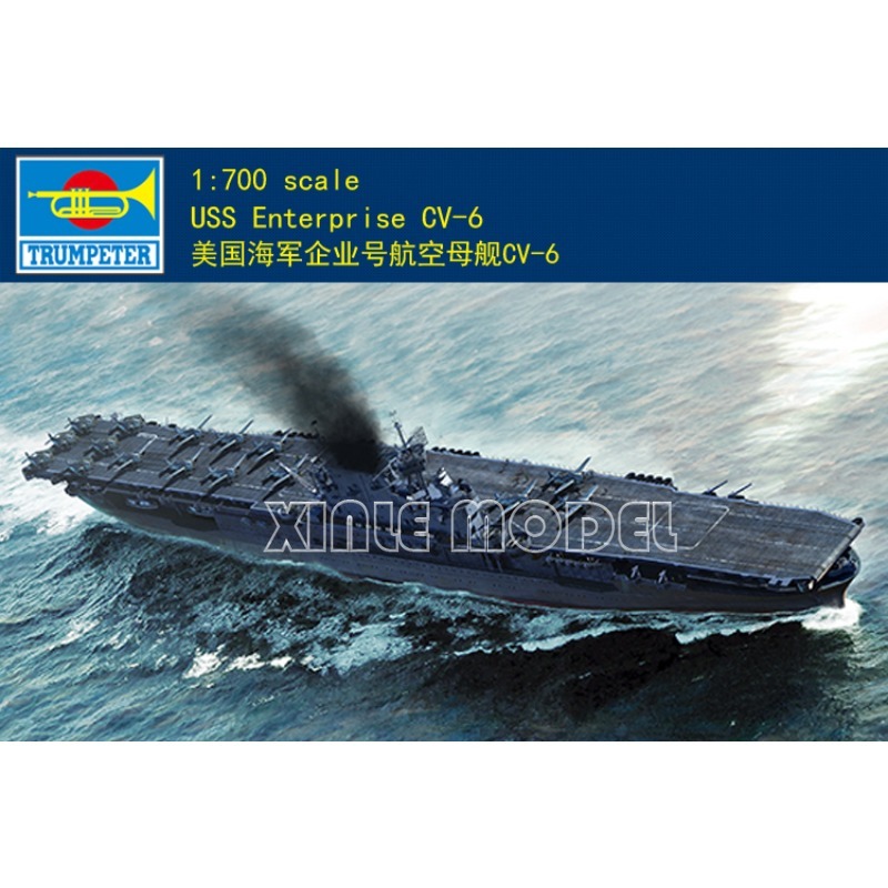 Trumpeter Plastic Assembled Sh - Model Kit Uss Enterprise ulasan dan harga