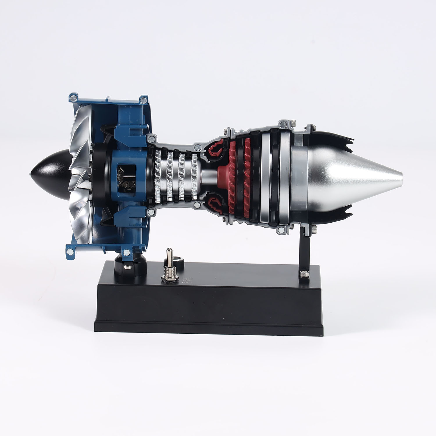 DM122 TECHING Mini Metal Aero  - Model Kit Motor Nuclear ulasan dan harga