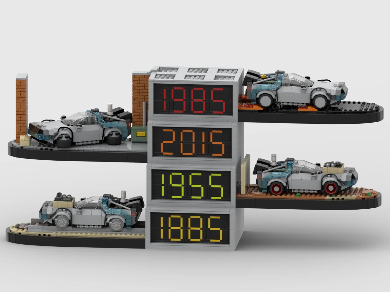 Moc Delorean Back To The Futur - Model Kit Kyogre ulasan dan harga