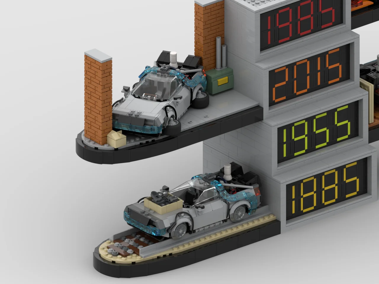Moc Delorean Back To The Futur - Model Kit Kyogre ulasan dan harga