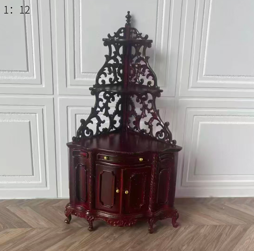 Miniature Dollhouse Furniture  - Model Kit Vintage ulasan dan harga