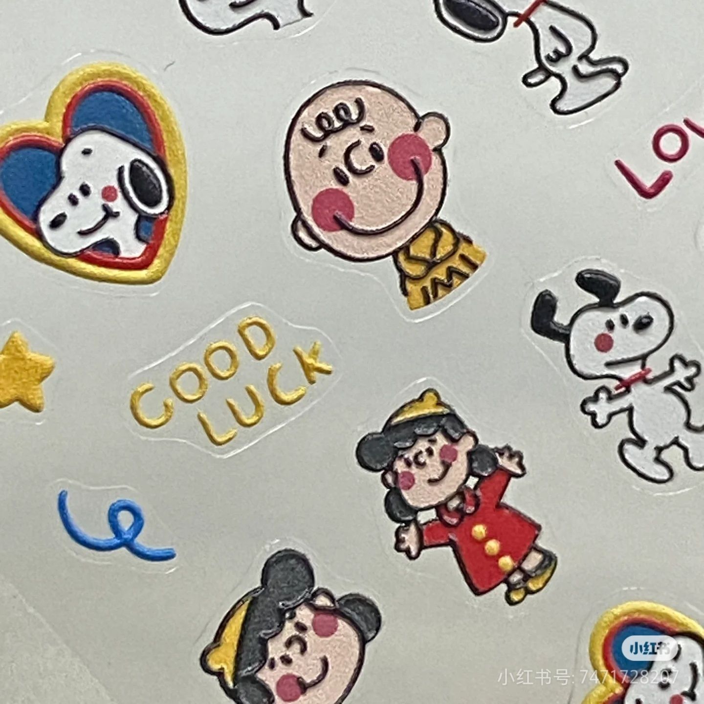 Cartoon Snoopy Embossed 3D Rel - Waterslide Decal Paper ulasan dan harga
